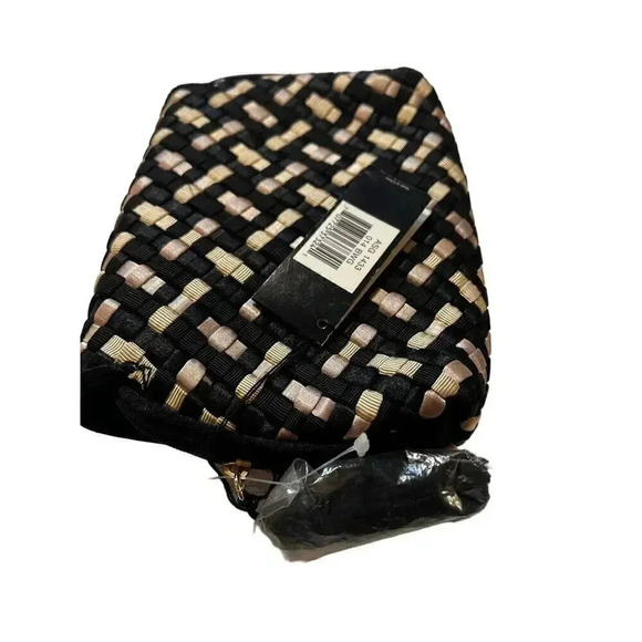 Americana by sharif makeup bag NWT woven with mirror - Picture 5 of 6